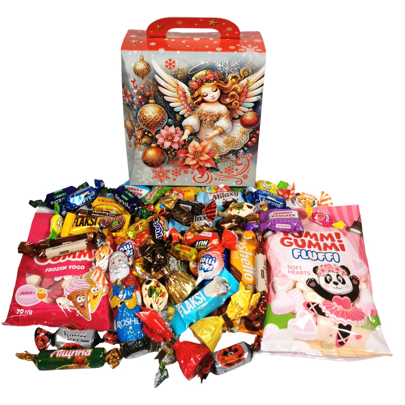 Подарунок №16/2 «Рошен» Святковий 760г, Унікальна цукерка